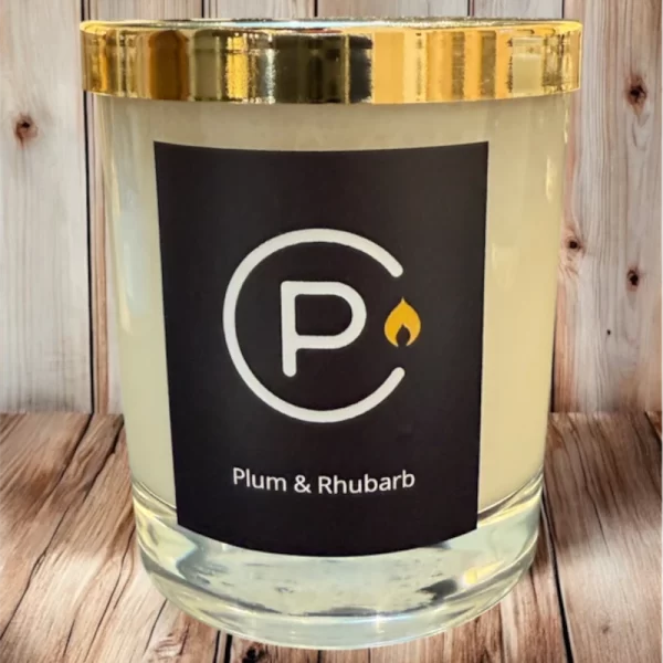 Plum & Rhubarb Candle
